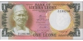 Sierra Leone 1 1984 UNC P-5/e